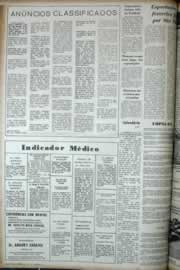 Página do jornal Correio do Ceará de março de 1972