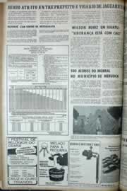 Página do jornal Correio do Ceará de março de 1972