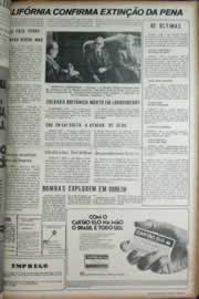 Página do jornal Correio do Ceará de março de 1972