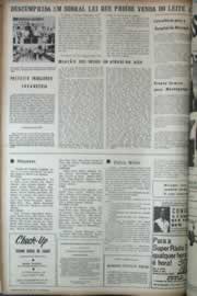 Página do jornal Correio do Ceará de março de 1972