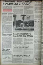 Página do jornal Correio do Ceará de março de 1972