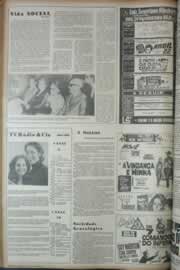 Página do jornal Correio do Ceará de março de 1972