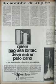 Página do jornal Correio do Ceará de março de 1972