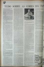 Página do jornal Correio do Ceará de março de 1972