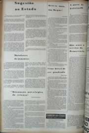 Página do jornal Correio do Ceará de março de 1972