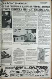 Página do jornal Correio do Ceará de março de 1972