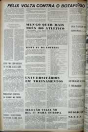 Página do jornal Correio do Ceará de abril de 1972
