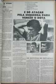 Página do jornal Correio do Ceará de abril de 1972