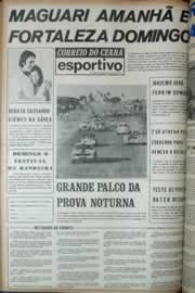 Página do jornal Correio do Ceará de abril de 1972