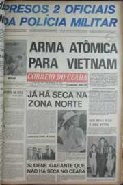 Página do jornal Correio do Ceará de abril de 1972