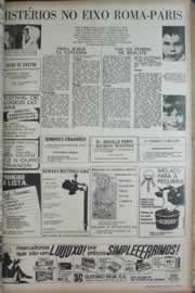 Página do jornal Correio do Ceará de abril de 1972