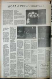 Página do jornal Correio do Ceará de abril de 1972