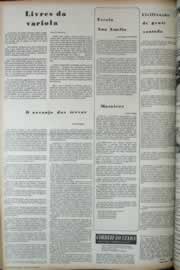 Página do jornal Correio do Ceará de abril de 1972