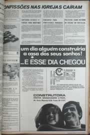 Página do jornal Correio do Ceará de abril de 1972