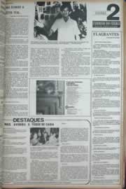 Página do jornal Correio do Ceará de abril de 1972