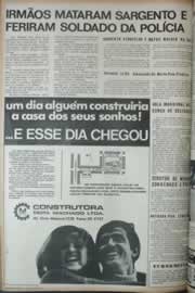 Página do jornal Correio do Ceará de abril de 1972