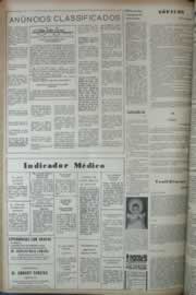 Página do jornal Correio do Ceará de abril de 1972