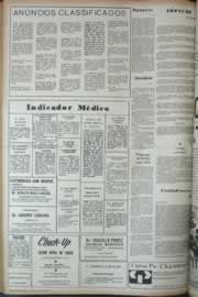 Página do jornal Correio do Ceará de abril de 1972
