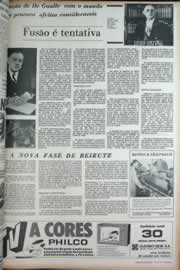 Página do jornal Correio do Ceará de abril de 1972