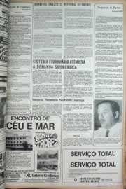 Página do jornal Correio do Ceará de abril de 1972