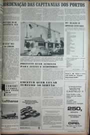 Página do jornal Correio do Ceará de abril de 1972