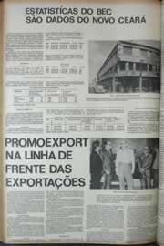 Página do jornal Correio do Ceará de abril de 1972