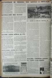 Página do jornal Correio do Ceará de abril de 1972