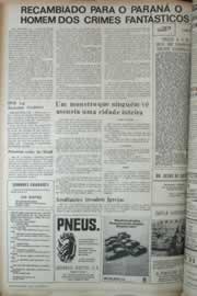 Página do jornal Correio do Ceará de abril de 1972