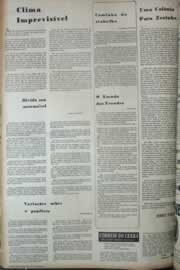 Página do jornal Correio do Ceará de abril de 1972