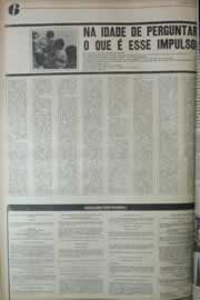 Página do jornal Correio do Ceará de abril de 1972