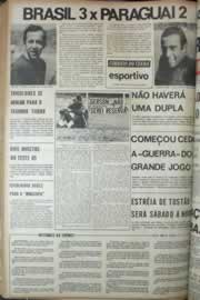 Página do jornal Correio do Ceará de abril de 1972