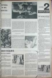Página do jornal Correio do Ceará de abril de 1972