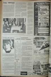 Página do jornal Correio do Ceará de abril de 1972