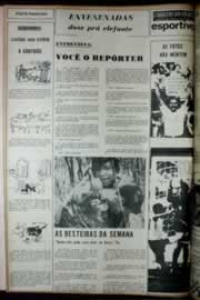 Página do jornal Correio do Ceará de maio de 1972
