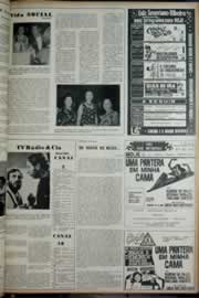Página do jornal Correio do Ceará de maio de 1972