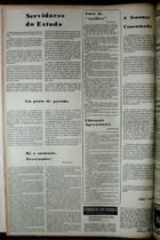 Página do jornal Correio do Ceará de maio de 1972