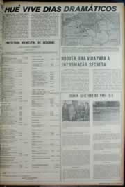 Página do jornal Correio do Ceará de maio de 1972