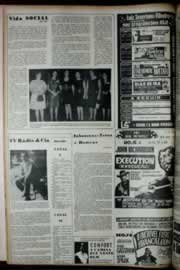 Página do jornal Correio do Ceará de maio de 1972