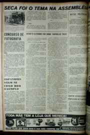 Página do jornal Correio do Ceará de maio de 1972