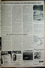 Página do jornal Correio do Ceará de maio de 1972