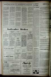 Página do jornal Correio do Ceará de maio de 1972