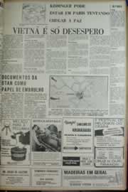 Página do jornal Correio do Ceará de maio de 1972
