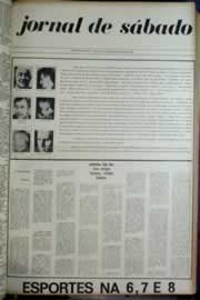 Página do jornal Correio do Ceará de maio de 1972