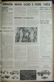 Página do jornal Correio do Ceará de maio de 1972