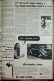 Página do jornal Correio do Ceará de maio de 1972