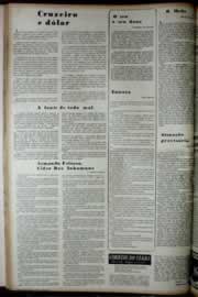 Página do jornal Correio do Ceará de maio de 1972