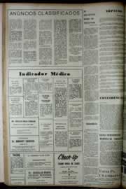 Página do jornal Correio do Ceará de maio de 1972