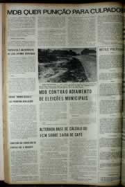 Página do jornal Correio do Ceará de maio de 1972