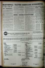 Página do jornal Correio do Ceará de maio de 1972