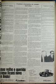 Página do jornal Correio do Ceará de maio de 1972